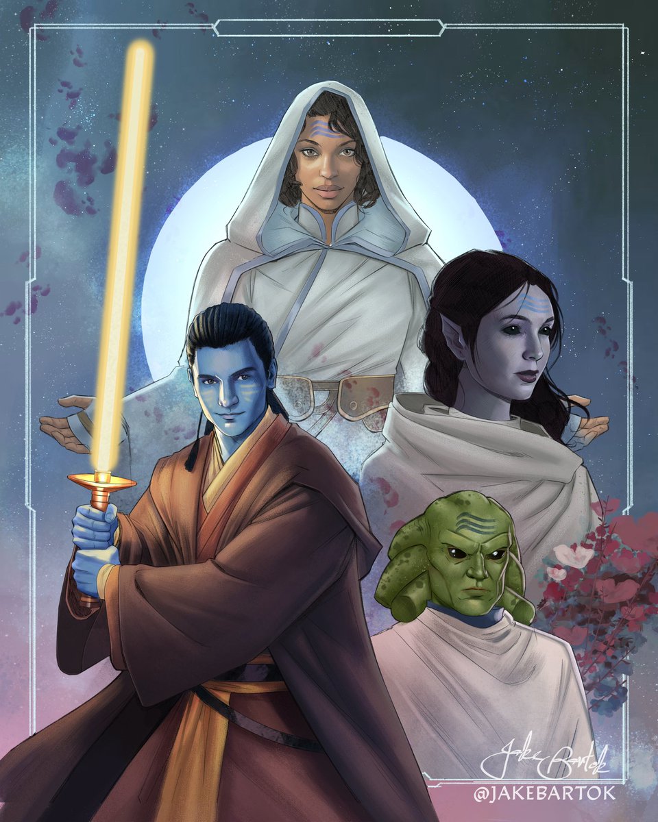 The High Republic Phase 2 starts tomorrow with Path of Deceit by @tessagratton and @justinaireland 

Cannot wait to get started on this book!
#starwarsthehighrepublic #starwarsfanart