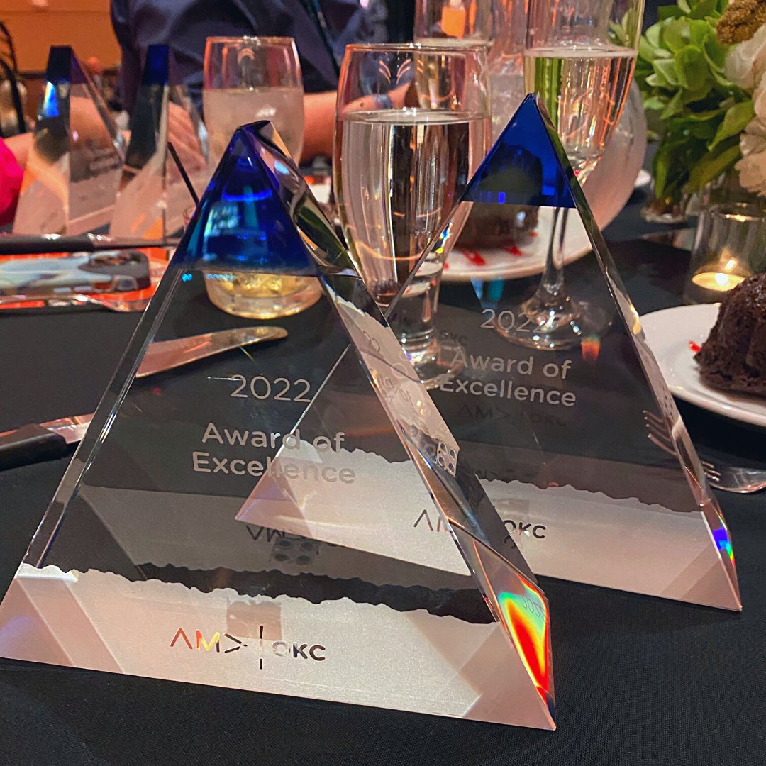 What an incredible way to end September! We attended the 2022 <a href="/amaokc/">AMAOKC</a> Marketing Excellence Awards last Friday and had an amazing time. More details to come 👀