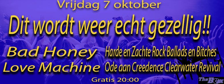 TheBoxKatwijk's tweet photo. 7 okt The Box Live, Rocken en mooie liedjes,  https://t.co/aExbbvIWmJ
#livemusic #rock #CCR #katwijk #muziek https://t.co/7znYY5jvuJ