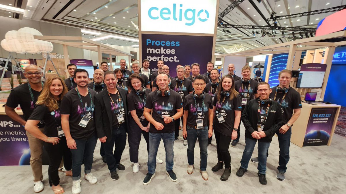 fredstem's tweet photo. #SuiteWorld2022 it’s a wrap. What a fantastic week meeting with our @celigoinc alliance, channel and services partners, new clients and throwing the best party in town. #weareceligo https://t.co/i13qiZSY48