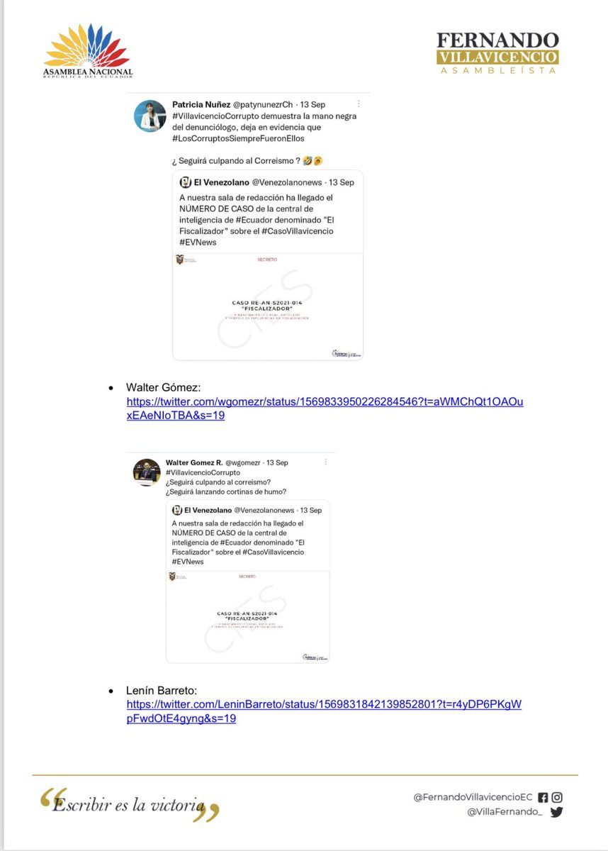 VillaFernando_'s tweet photo. En las próximas horas presentaré a la @AsambleaEcuador denuncias en contra de 27 asambleístas por uso de documento falso y faltas graves (instigación a la violencia y al odio). Los que monopolizaron el odio, la diatriba y la persecución no tienen calidad moral para denunciarme. https://t.co/IDAAfPtQKg