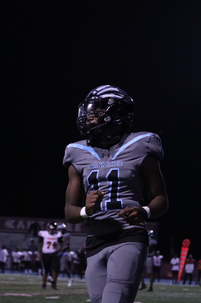 D MVP for week 6 vs Rich Township: Kennarius Chandler- Kennarius had 11 tackles and sealed the game with a 1 handed INT. Every college in the country should be on this kid. He has the size,speed, and physicality @KankakeeFB #DarkSide #K3VE