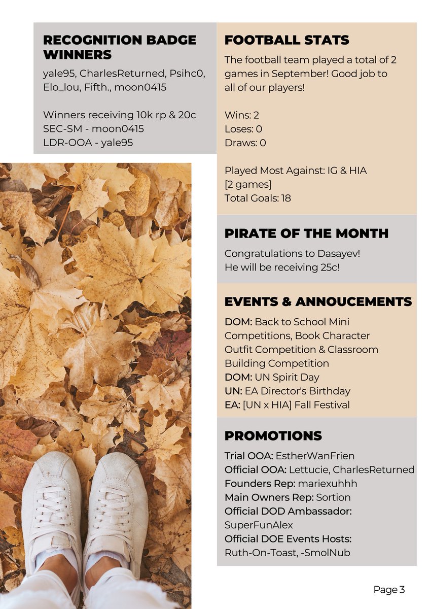 OfficialHabboUN's tweet photo. 🍂The September Newsletter is out! 🍂
Congratulations to all of the winners, please contact AbbieCandy for your prizes! https://t.co/30EoIKqlxt