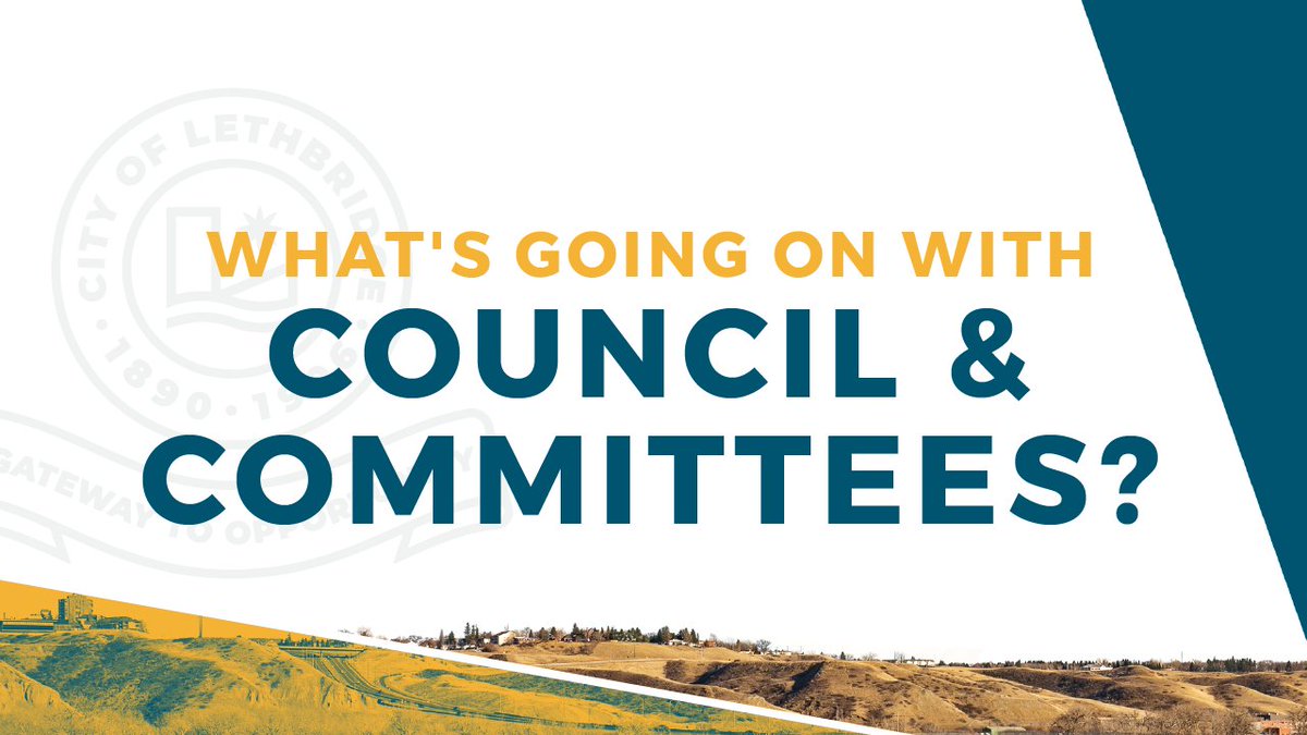 LethbridgeCity's tweet photo. What's going on with Council and Committees this week?
Wednesday's Audit Committee meeting has been cancelled due to a lack of agenda items.
The Civic Works SPC will meet Thursday at 1:30 p.m. with two presentations.
Agenda here: https://t.co/kkUKtVRA0O
#yql
#lethcc https://t.co/9DEcZHrlLg
