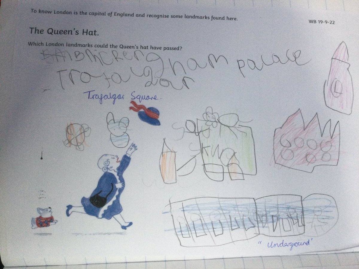 HTAClassMere's tweet photo. Super Geography work, learning about the capital cities of the countries in the UK. 🌎 🗺 #HTAGeography https://t.co/KNR9VnaCQw