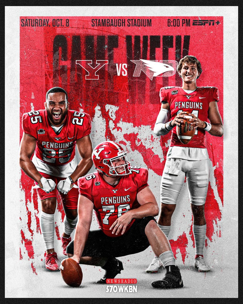 We need your support in prime time this Saturday night!! 🐧🏈

#GoGuins