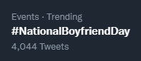 HatokTalk's tweet photo. happy boyfriend day to all boyfriends out there https://t.co/gh3u68QG1P