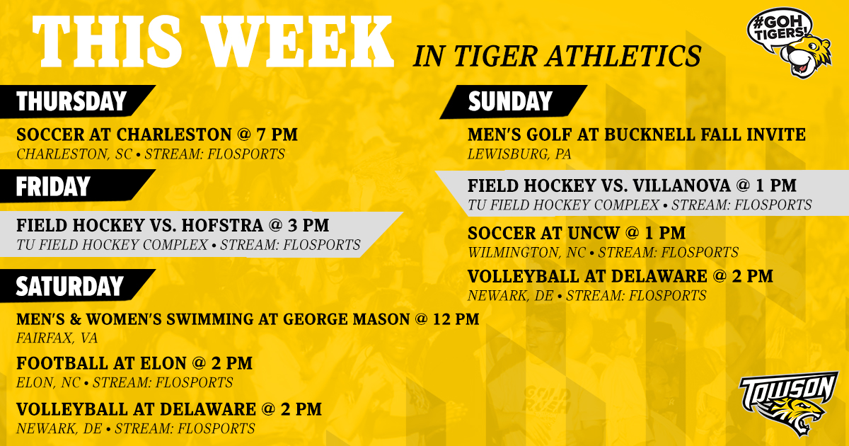 Towson Athletics (TowsonTigers) / Twitter