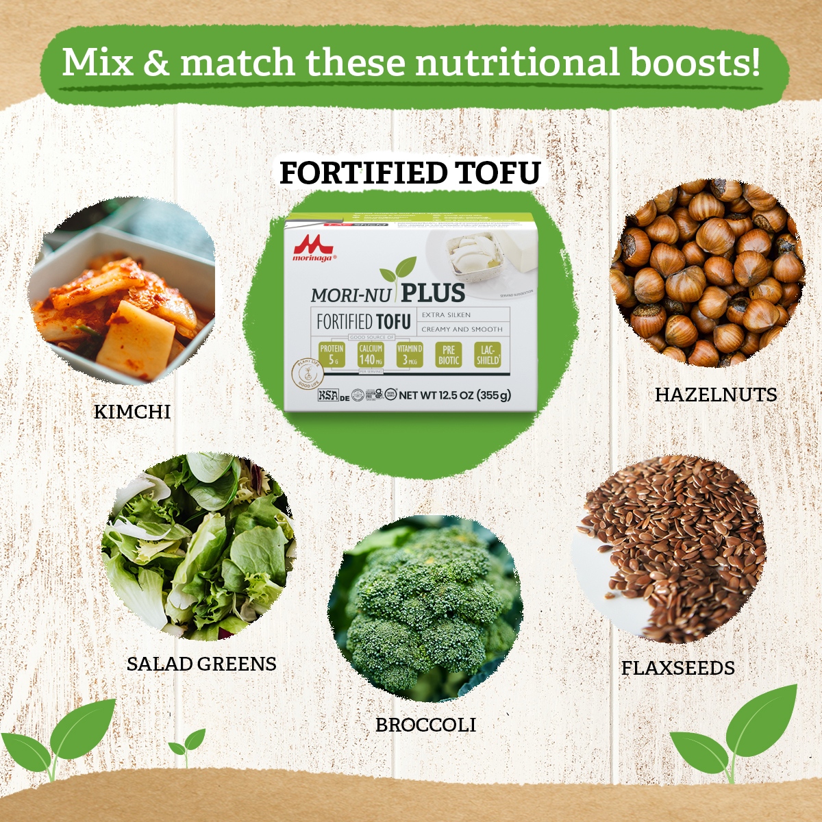 morinuplus's tweet photo. Get added nutrition with Mori-Nu Plus Fortified Tofu &amp; mix/match with other ingredients. Have a tofu #salad bowl or hearty autumn #tofustew. Fortified Tofu has #postbiotic and prebiotic. &amp; it's a good source of protein, vitamin D, &amp; calcium!

Learn more ➡️ https://t.co/GbHsNqKrpo https://t.co/qGUfPj2tEd