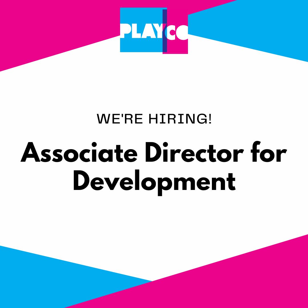 WE'RE HIRING! PlayCo is seeking an Associate Director for Development to join a close-knit, collaborative team at our organization and play a vital role in our strategic planning, capacity building, fundraising and community building.

More info/To apply: ow.ly/Jr7g50KZZsa