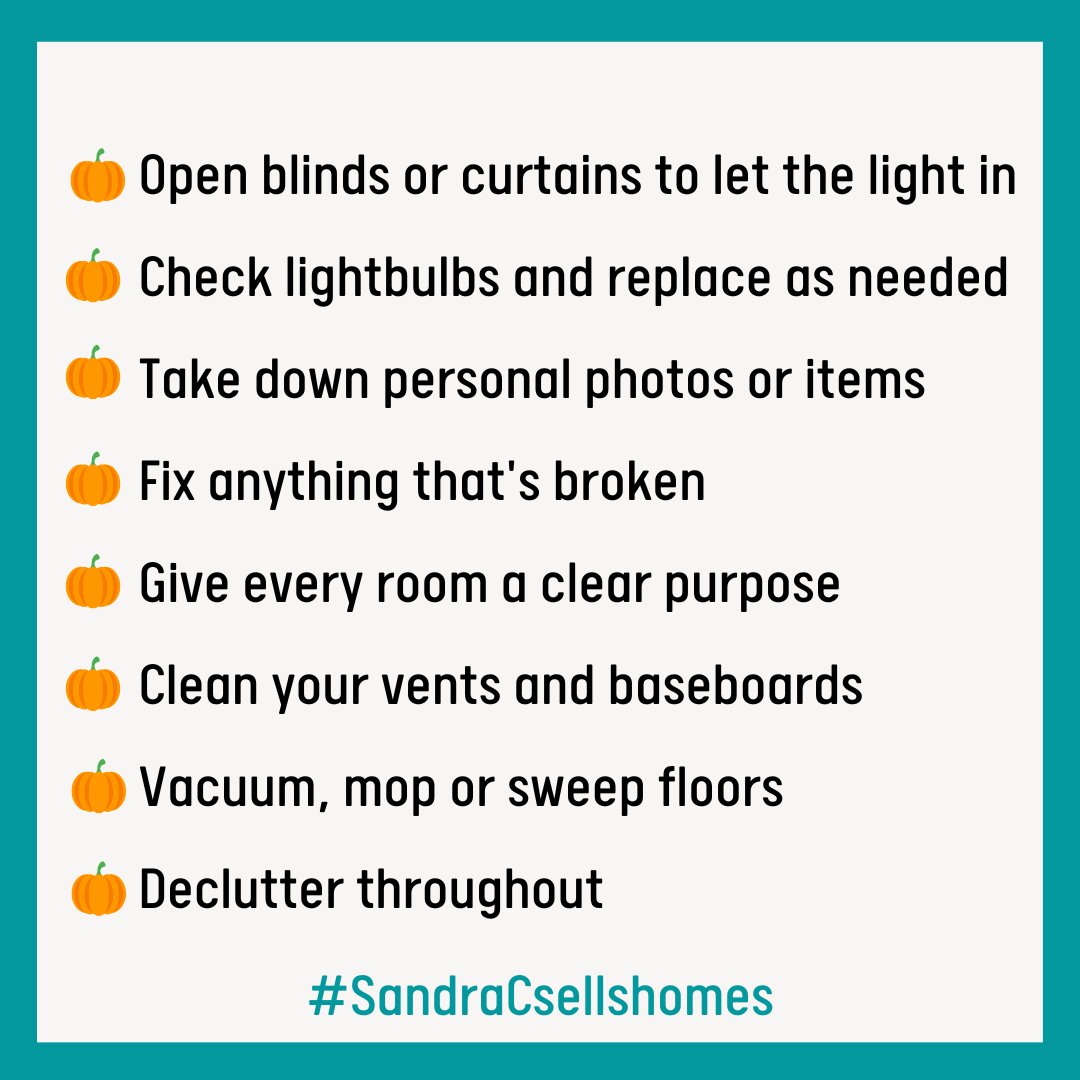 SandraCsells's tweet photo. When it comes to selling your house, you want it to look its best inside & out so it will catch the attention of buyers. ππ»π ποΈ
#Fallhousingmarket #homemaintenance #homeupdate #homeseller #sellyourhouse #homegoals #SandraCsellshomes #realtor #realestate #C21NorthEast https://t.co/sphh4abwzb