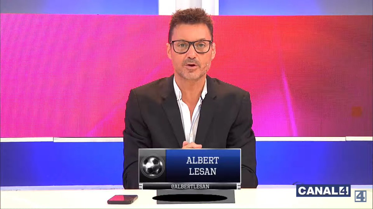 🔴 EN DIRECTO | El #Rondazo de @albertlesan, en Canal 4 TV ⚽️

📺 Canal 4 TV - TDT
💻 YouTube: youtube.com/watch?v=IRPn3c…
