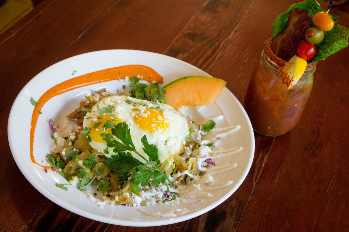 ParkhouseSD's tweet photo. Our Chilaquiles (chi-leh-keel-les), symbolic of love when words are inadequate :) https://t.co/s5GBdSw6ZM