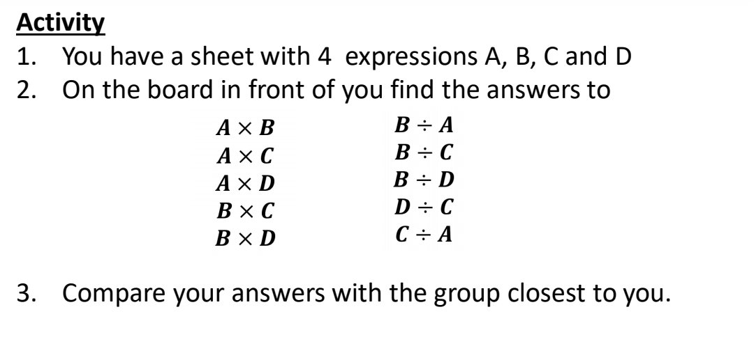 MathematicsSMA's tweet photo. Mr Russell's National 5 class enjoyed doing this task. Took a bit of convincing to get on their feet to give other groups feedback though 🙈 #learningandteachingteachingandlearning @StMungosAcademy https://t.co/vBhB6Ej5Zc