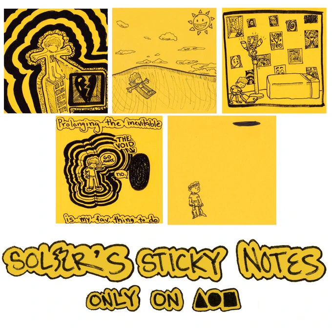 yellow editions have been added to the sticky note collection on foundation! reserves of .1-.5 
