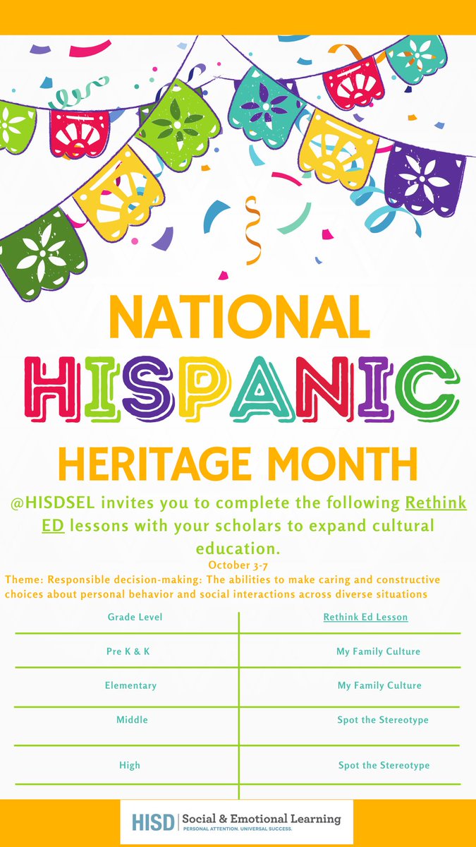 Houston ISD Social & Emotional Learning tweet media