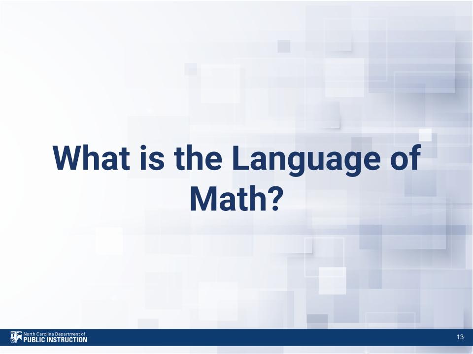 NCDPI_MLs's tweet photo. NC Math and Language Specialists, join the conversation in #GoOpenNC about the Language for Math at
https://t.co/zUZH7uDkwR #NCMLs #NCELD #Together4MLs #NCEd https://t.co/9qv8UrEMlP