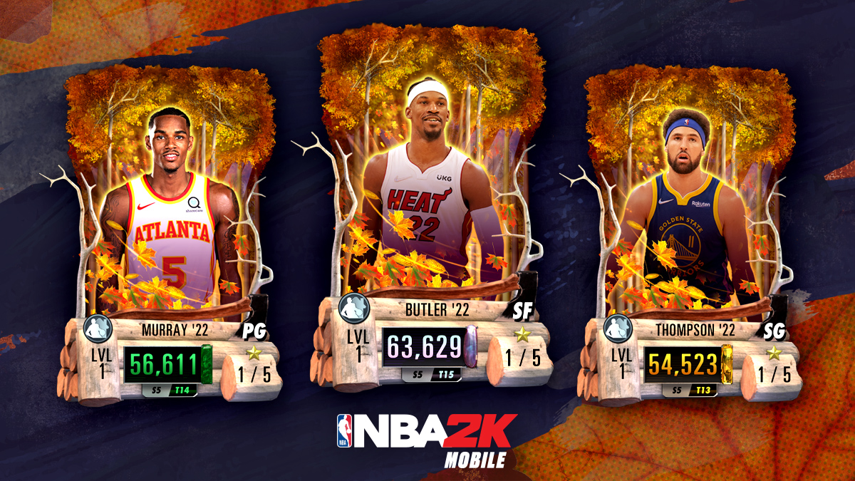 A new Fall theme is available now!

💥 Cards pullable on draft boards include Embiid, Klay, Siakam, Haliburton and Gobert
💥 3 collectibles in today’s mini Dom

We’re trying to keep up with Jimmy’s haircuts, promise.