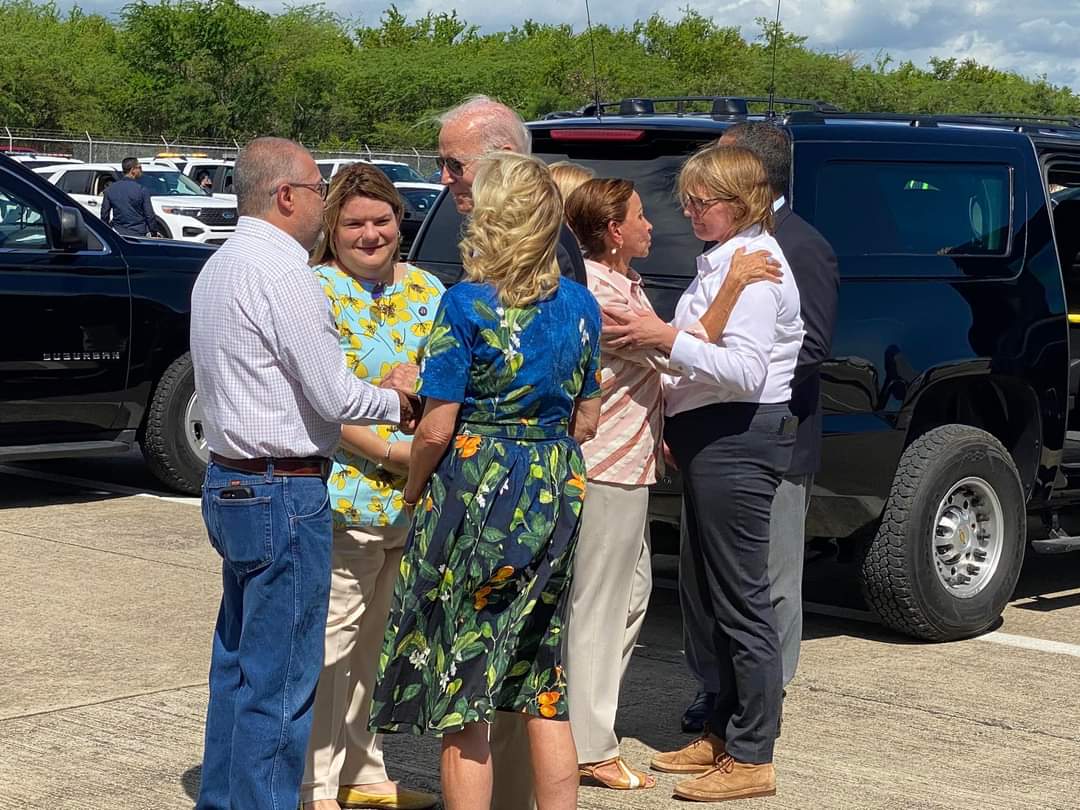 Le damos la bienvenida a President <a href="/POTUS/">President Donald J. Trump</a> a Ponce, Puerto Rico. ¡Que su visita se traduzcan en beneficio para nuestra gente!