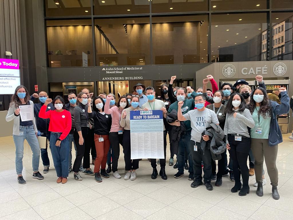 Sinai Postdoctoral Organizing Committee-UAW tweet media