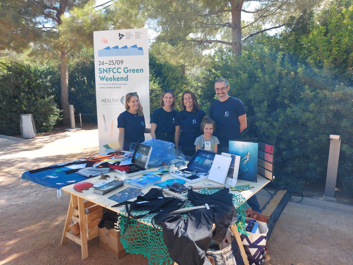 healthyseas_org's tweet image. "What can I do about climate change?" 💭
We participated in the #SNFCC #GreenWeekend in #Greece! 🌿It was a delightful weekend with our own booth, lots of #education and laughter 🥰
Education and games go a long way when it comes to raising #awareness for #sustainability!