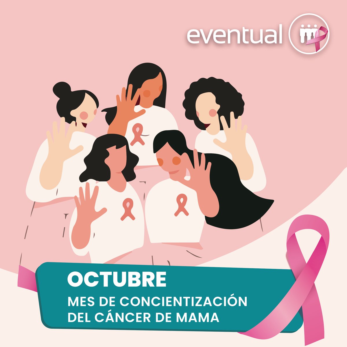eventualchile's tweet photo. @eventualchile se suma a la campaña de prevención del cáncer de mamas. Recuerda que al ser detectado en etapas tempranas podría tener un buen pronóstico y tratamiento

#octubre #mes #contraelcancerdemama #concientización #instagood #eventualchile https://t.co/ujgWusUeRi