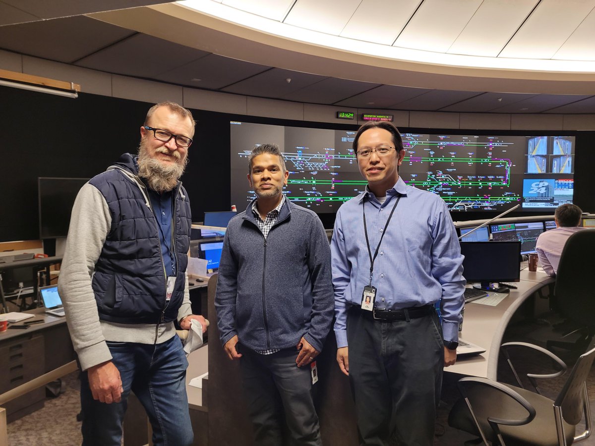 AlstomCanada's tweet photo. With Alstom’s help, TO’s #TTC commissioned a new state-of-the-art Communications-based train control signalling system on Canada’s busiest subway line, Line 1. Congrats to #TeamAlstom on a great job. https://t.co/X0eYF9t5QN