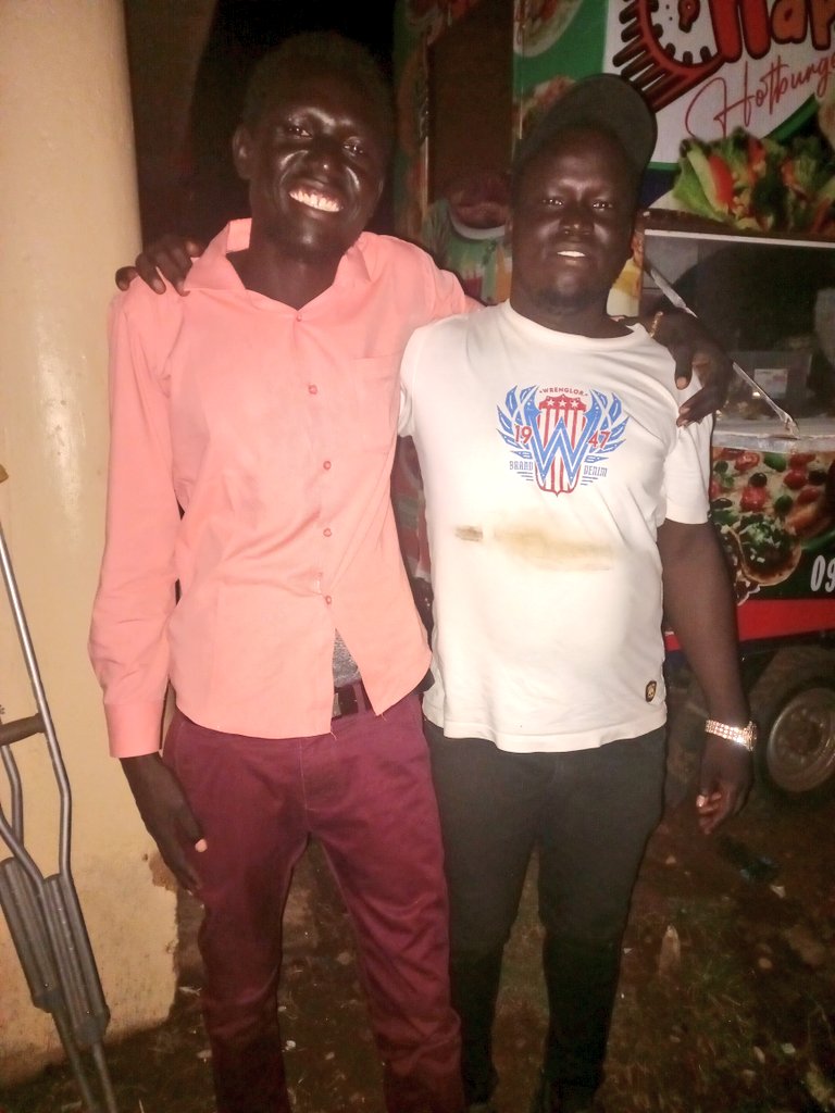 Elobijo's tweet photo. Thanks to all those who pass by our location. Roba Thank you. Day 1 was great see you all tomorrow. Remember you can get our customised rolex for your breakfast. Contact @Chapchapburger on 0926444211.  #BitcoinCash #SSOT #SouthSudan https://t.co/bQ7zGRuB9g