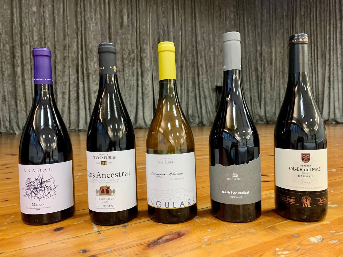 cuinacat's tweet photo. 🍷Sumoll, mandó, carinyena blanca, picapoll negre, moneu… @ramon_roset_m ens descobreix 5 vins elaborats amb aquestes varietats que els cellers @montrubi, @vinsabadal, @TorresWines, @CellerMasLlunes i @OllerdelMas han recuperat. Tota una expriència dins del #ViMart de #Martorell https://t.co/xMdfApmgZd