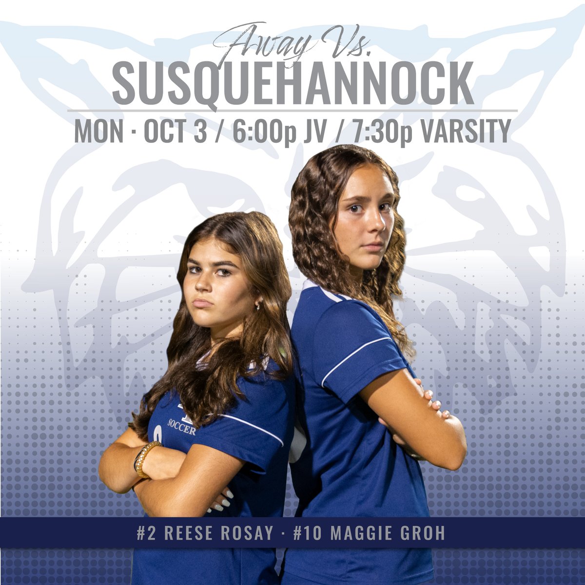On the road to Susquehannock tonight! Let's go Wildcats! (
Please see parking note in comments)