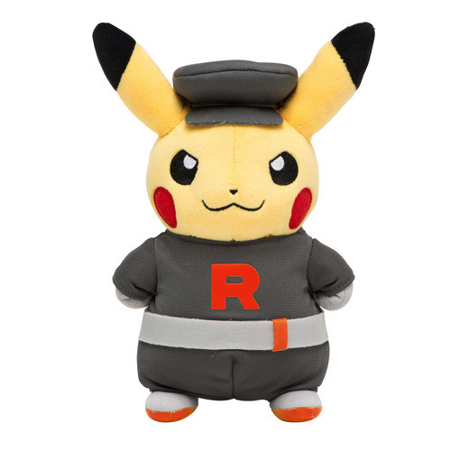 <a href="/estrelafada/">bibibibi</a> 💌 Delivery, here's a plush for you! 🎁 
 「Pikachu」 団員ごっこピカチュウ Danin Gokko Pikachu plush (Team Rocket costume)