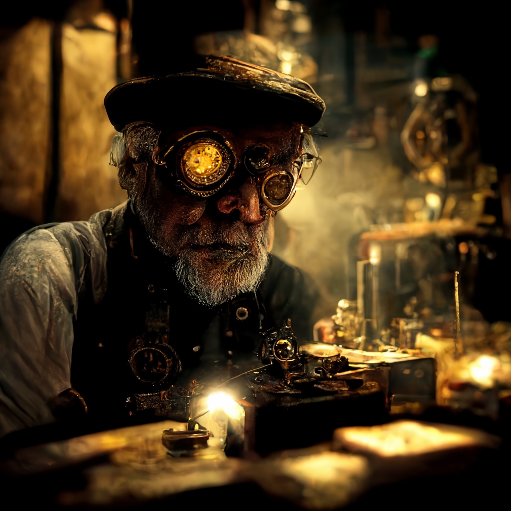 infinityEngines's tweet image. The timekeepers at work.

#aiArt inspired by the books of The Infinity Engines.

 #art #gallery #artgallery #digitalart  #steampunk #darkart #darkartist #fantasy #scifi #sciencefictionart #artscifi #scifigeek #magic #scifibooks #cyberpunk #scifiart  #timetravel