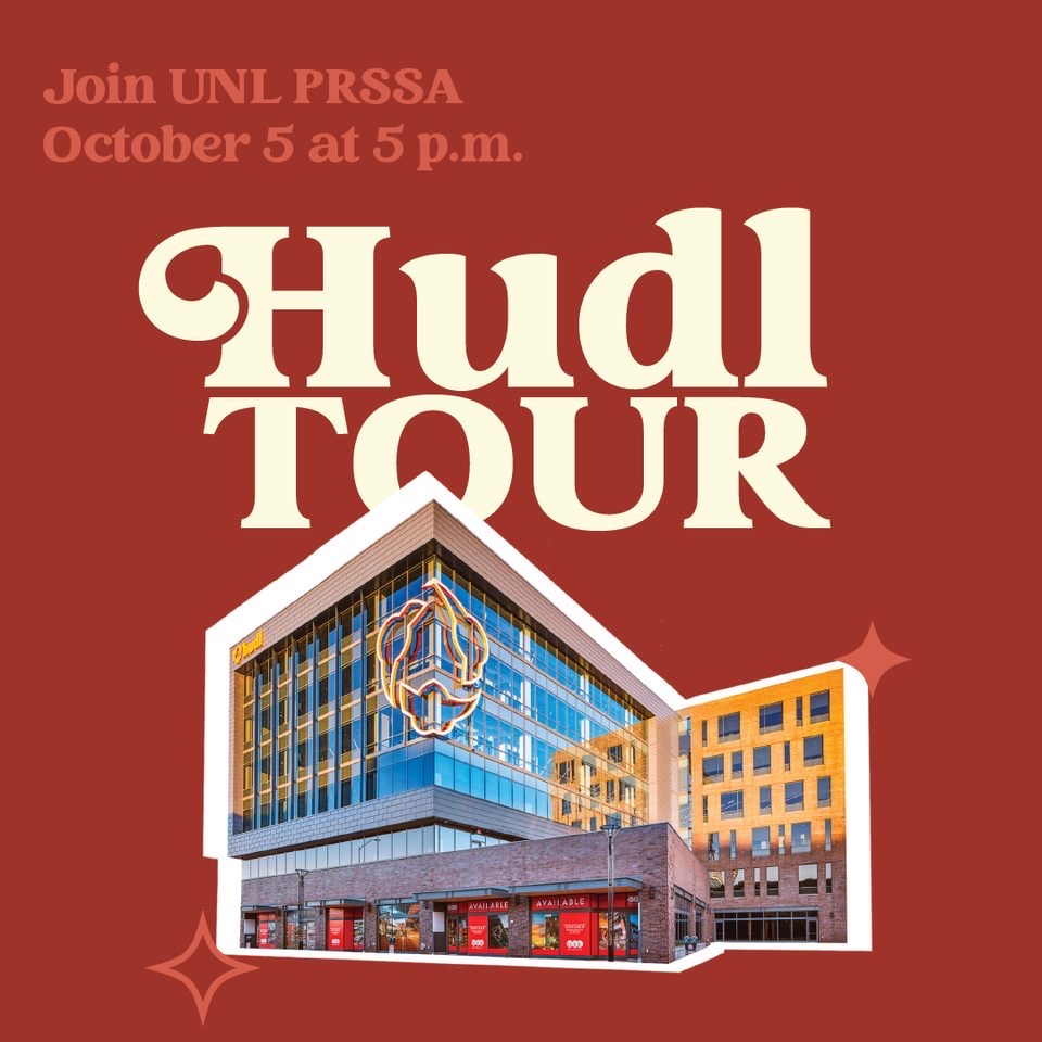 unlprssa's tweet photo. Hudl tour!
•
Join us on Wednesday October 5th at 4:30 p.m. in Andersen Hall lobby or you can meet us at Hudl at 5 for a tour. We will be touring their facilities and participating in a round table discussion with their communications team.
•
We hope you can join us!
#unlprssa https://t.co/11S31cbCOb
