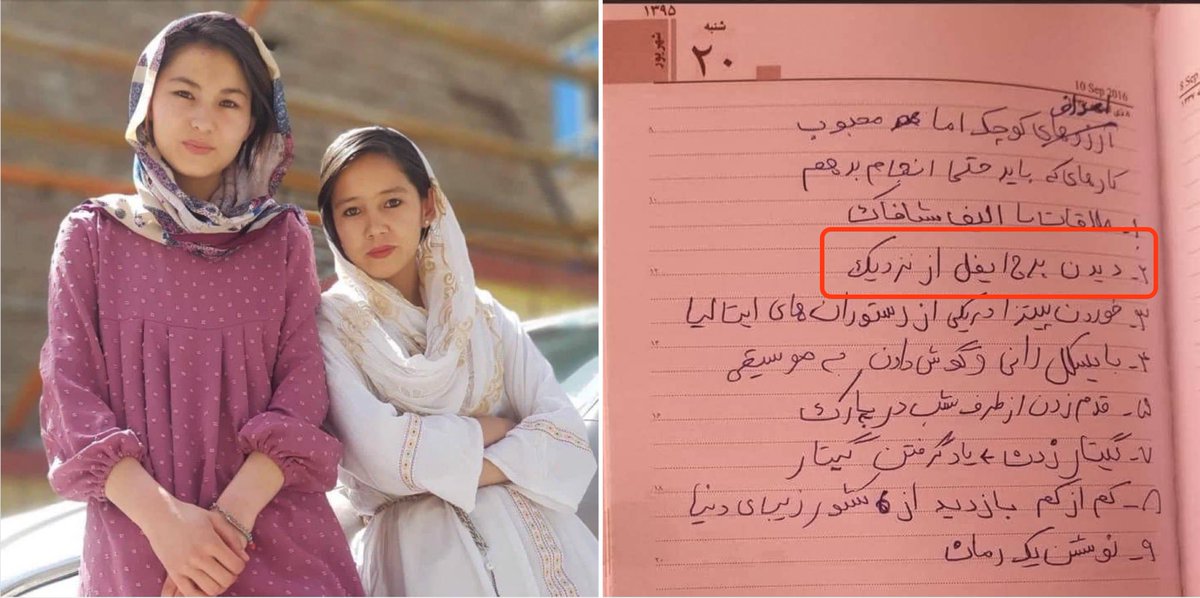 MAliHazara's tweet image. La liste de souhaits d&apos;une jeune &quot;HAZARA&quot; à Kaboul. Faire du vélo,jouer de la musique et etc.un des rêves de Marzia était de visiter la « Tour Eiffel ». Mais une morte très rouge et sanglante l&apos;a embrassée ainsi que 60 de ses sœurs.#StopHazaraGenocide @Anne_Hidalgo @datirachida