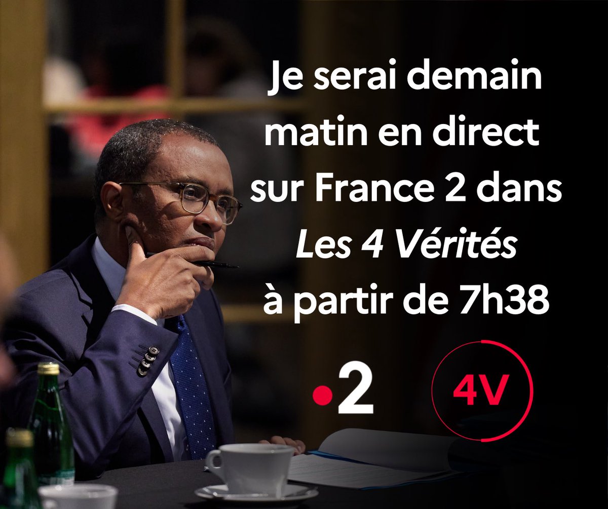 PapNdiaye's tweet photo. À demain ! #Les4V https://t.co/lEEsx9pMTY