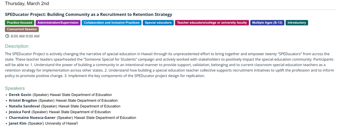 Derek Govin (@derek_govin) on Twitter photo 😍🤩March 2nd I have the pleasure ✈️to Louisville, KY to present the SPEDucator Project at <a href="/CECMembership/">Council for Exceptional Children</a> Convention & Expo with the fabulous <a href="/SpEdRecruitment/">SPED Recruitment Specialist</a> <a href="/Kristel_KMS/">kristel Mamani Solis</a> <a href="/hi_natalia_sped/">Natalia Sandoval, NBCT</a> <a href="/Jessie_Ford23/">Jessie Ford</a> <a href="/GmaCharmaine/">Charmaine Nuesca-Ganer</a>. Have you signed up to attend yet?
cecconvention.org 😍🤩March 2nd I have the pleasure ✈️to Louisville, KY to present the SPEDucator Project at <a href="/CECMembership/">Council for Exceptional Children</a> Convention & Expo with the fabulous <a href="/SpEdRecruitment/">SPED Recruitment Specialist</a> <a href="/Kristel_KMS/">kristel Mamani Solis</a> <a href="/hi_natalia_sped/">Natalia Sandoval, NBCT</a> <a href="/Jessie_Ford23/">Jessie Ford</a> <a href="/GmaCharmaine/">Charmaine Nuesca-Ganer</a>. Have you signed up to attend yet?
cecconvention.org
