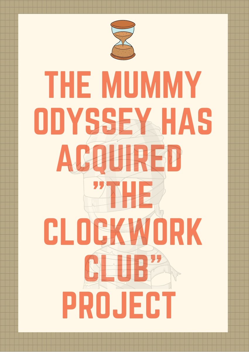 TheClockworkClub/The Mummy Odyssey tweet media