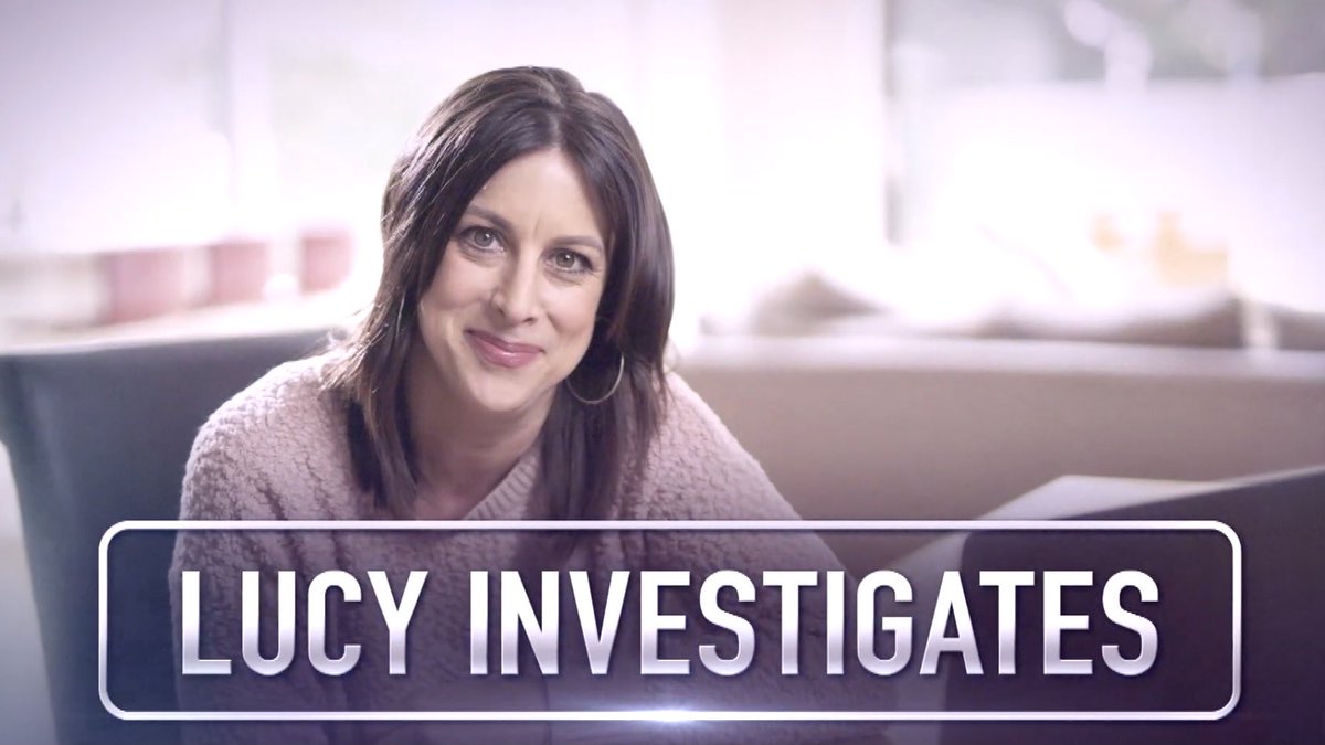 ADAREtelly's tweet photo. Telly is going to get good again. Lucy is back on our screens NEXT Monday 10th Oct. Virgin Media One. #Lucyinvestigates https://t.co/ysHOcC3U6k