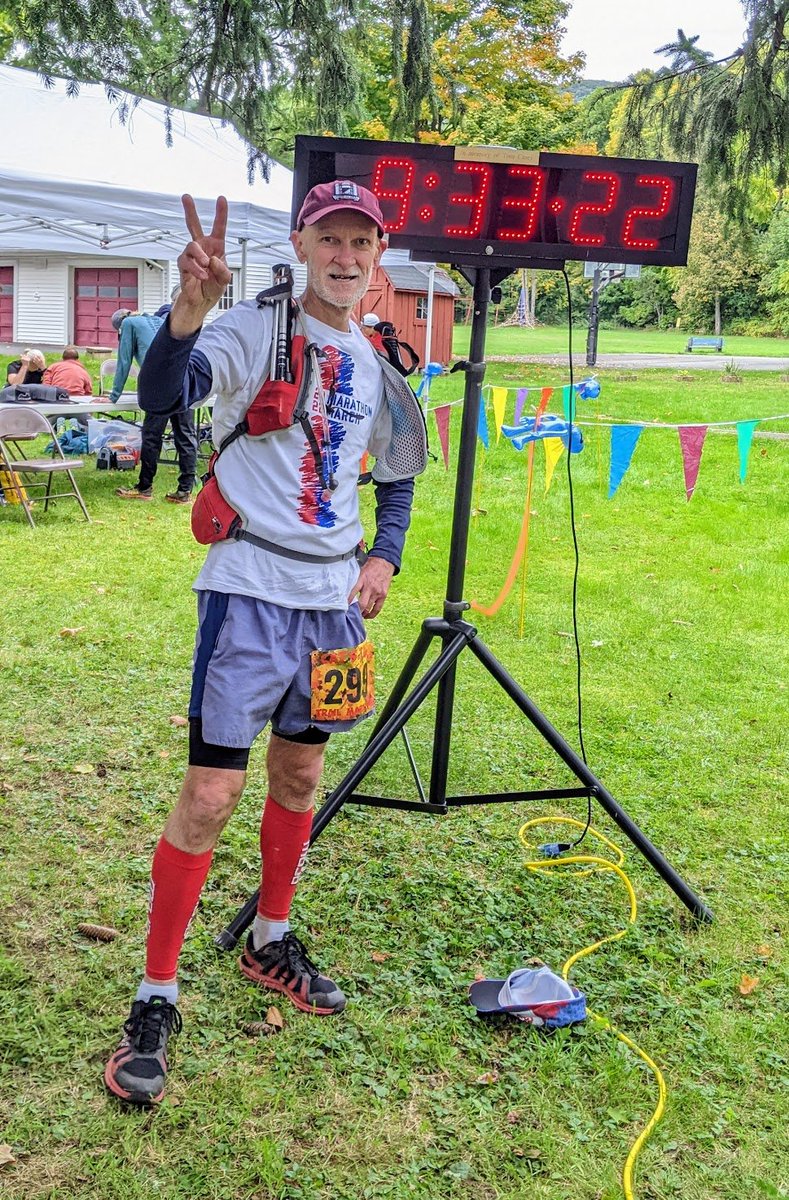 Your @OneStepBeyondP1 host took on the #CatsTailTrailMarathon as a hike on Saturday, in solidarity with the #MarathonMarch held across south London a week earlier, an annual fund-raiser for @PalaceForLife. Met the challenge of the 10-hr runners' cut-off - and then some.