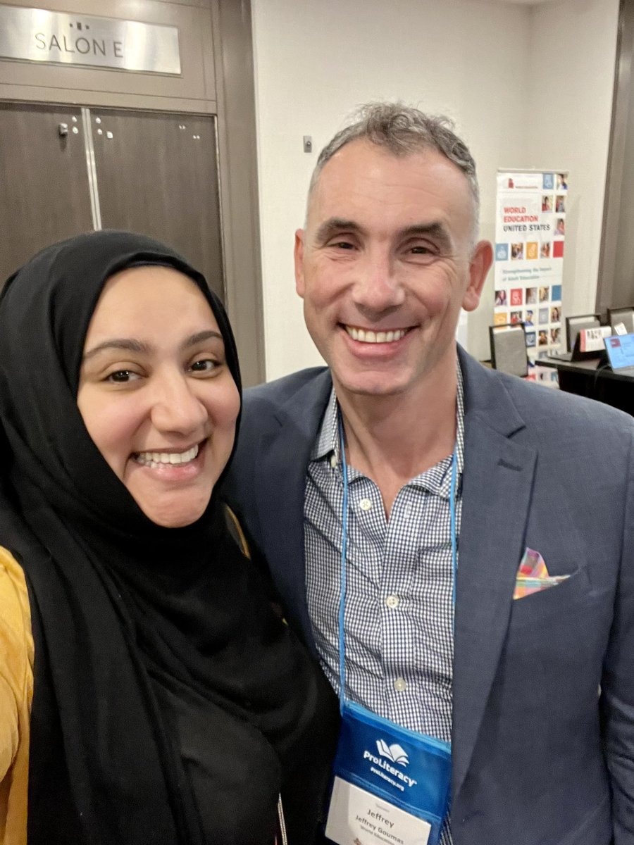 Hello to <a href="/otan/">otan</a>’s long time friend, coach, and BEST course facilitator <a href="/GoumasJeff/">Jeff Goumas</a>. Learning together at the <a href="/ProLiteracy/">ProLiteracy</a> conference. Thank you for supporting and working with OTAN <a href="/WorldEd/">World Education</a> and Jeff! We appreciate you! #adultedu #ProLitCon