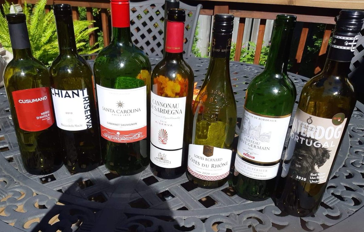 mariamin59's tweet photo. Evidence from our amazing girls' weekend 😜 in #WaterlooCounty included 🍷 from Chile, France, Portugal, Sicily, Sardegna. Celebrate life every day 🎉🥂🥳🎈💐 https://t.co/1x8tltVuDV