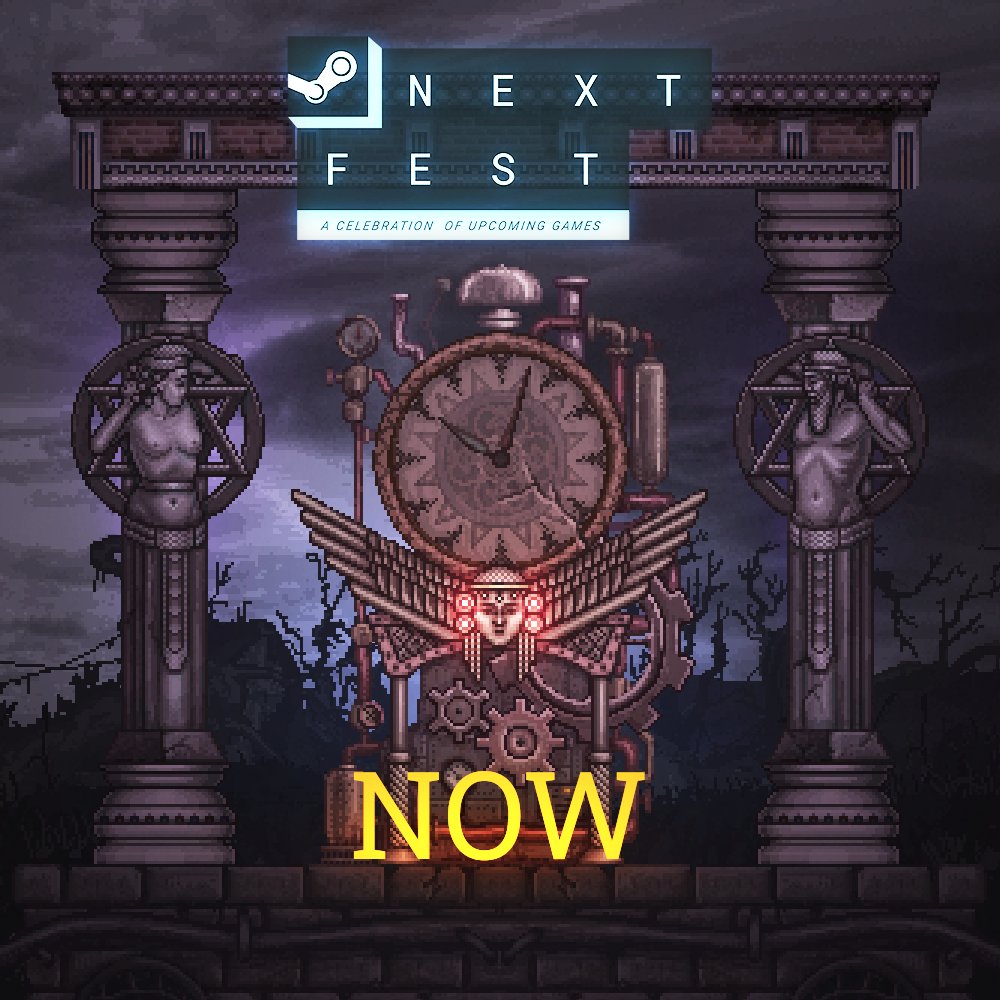 This is not a DRILL. Erra: Exordium is out on #SteamFest. 
Tell us what you think about it! Hope you will give us a chance<3
You can try our demo here: bit.ly/3FSxTMc

#pixelart #gamedev #indiedev #indiedevs #indiegames #ドット絵 #픽셀아트 #像素藝術 #像素画 #pixelgame