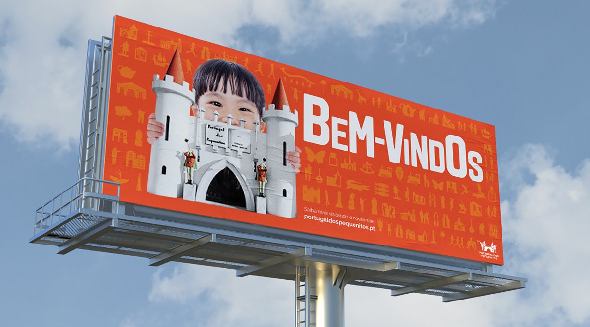 Loved this project! Our brand identity for Portugal dos Pequenitos (Portugal for the little ones), an iconic Portuguese visitor attraction famous for its miniature Portugues houses, which kids love to explore! See bit.ly/3ycv6LF