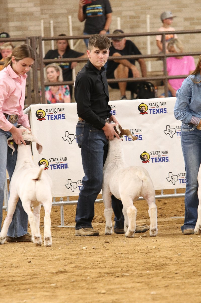 Member Jackson Dutton placing 14th in his class at State Fair of Texas!