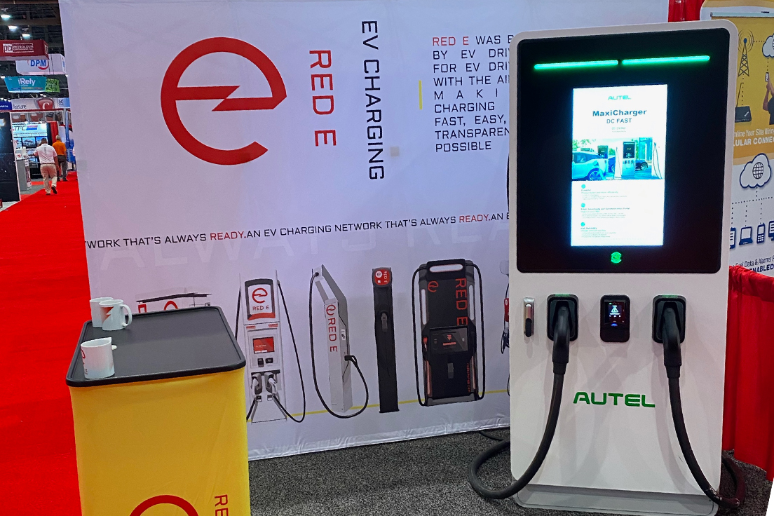 autelenergy's tweet photo. Come see the Autel MaxiCharger DC Fast today and tomorrow at the @NACSonline Show in Las Vegas!
Head to the Red E Charging booth #7352 to see it in action.
Learn more about the #MaxiCharger DC Fast at https://t.co/Se5HcM43pw. https://t.co/nX0nWzIXjn