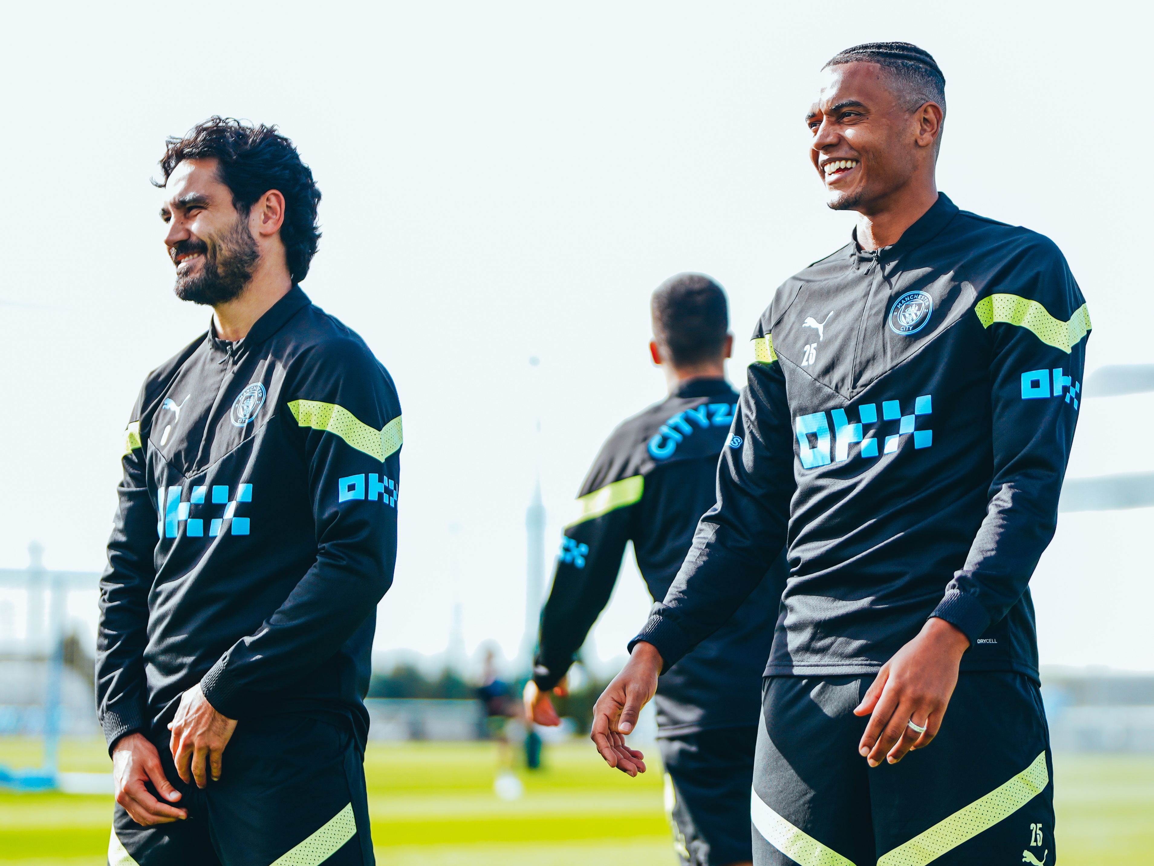Manchester city training kit 2025