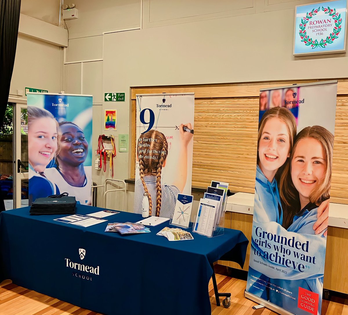 TormeadSchool's tweet photo. We are really looking forward to attending tonight's Future Schools' event @Rowan_Prep.
It is always a delight to talk to prospective families about what makes Tormead and its community so special. Come &amp; say hello! 😊
#futureschools #tormeadschool #thankyouforhavingus #rowanprep https://t.co/3txciVFwnT