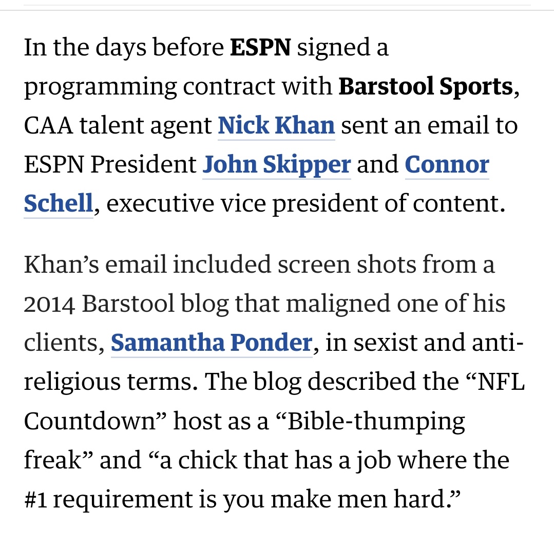 Ewan Ross on Twitter "I did not know that Nick Khan got Barstool Van