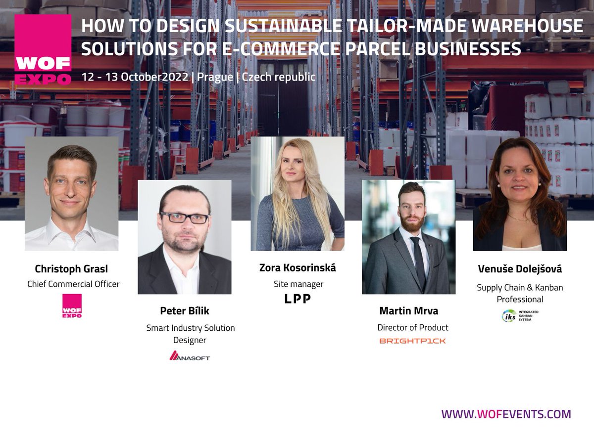 WOFexpo's tweet photo. ๐ค Letยดs discuss how to properly evaluate company data as a key milestone. What are the advantages and disadvantages of an own #warehousesolution and external #fulfillment, including opportunities to operate a hybrid model.
๐ Book your seat: https://t.co/O3ipnikq9N
#wofevents https://t.co/8qqAZM9JlN