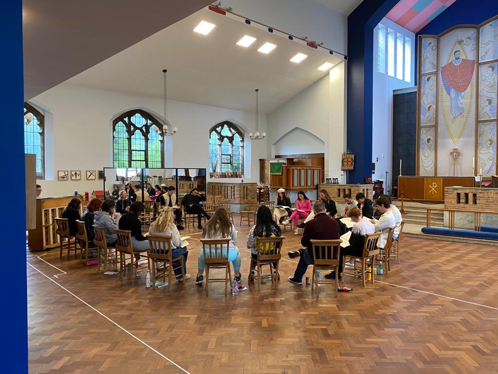 Well I know today there has been a lot of Cinderella chat! But allow me to add to it…we’ve just completed Day 1 of rehearsals for Rodger’s + Hammerstein’s Cinderella <a href="/hopemilltheatre/">Hope Mill Theatre</a> &amp; I can’t begin to express how incredible this cast are! You are all in for a treat… 💙🎶👏